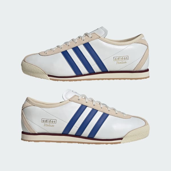 Sizing adidas Italy 70s Retro Sneakers Core White/Royal Blue/Wonder White IH9099