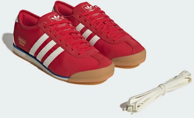 Adidas 意大利70年代復古紅白膠底運動鞋 IH9107 1