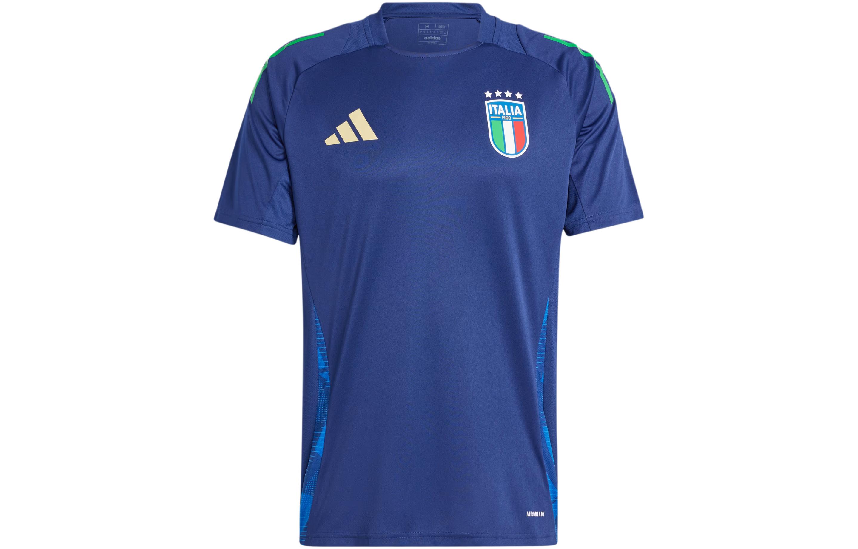 adidas Italy Tiro 24 Competition Training Jersey Night Navy Soccer Shirt IQ2174