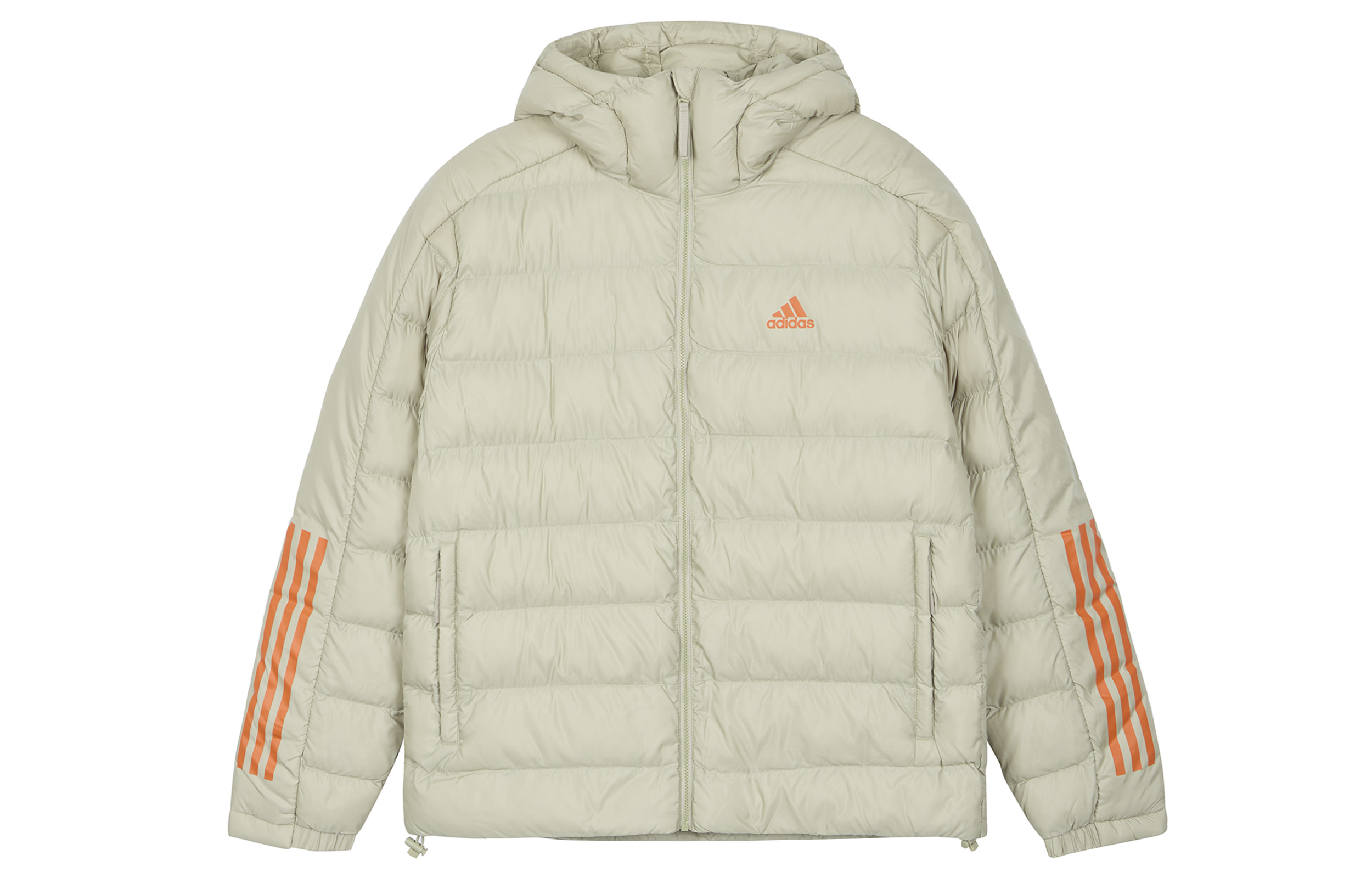 adidas Itavic Winter Hooded Jacket in Khaki GE6101 圖 2