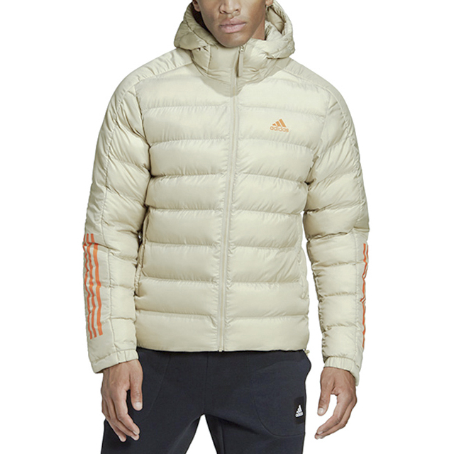 adidas Itavic Winter Hooded Jacket in Khaki GE6101 圖 4