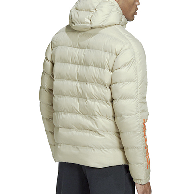 adidas Itavic Winter Hooded Jacket in Khaki GE6101 圖 5