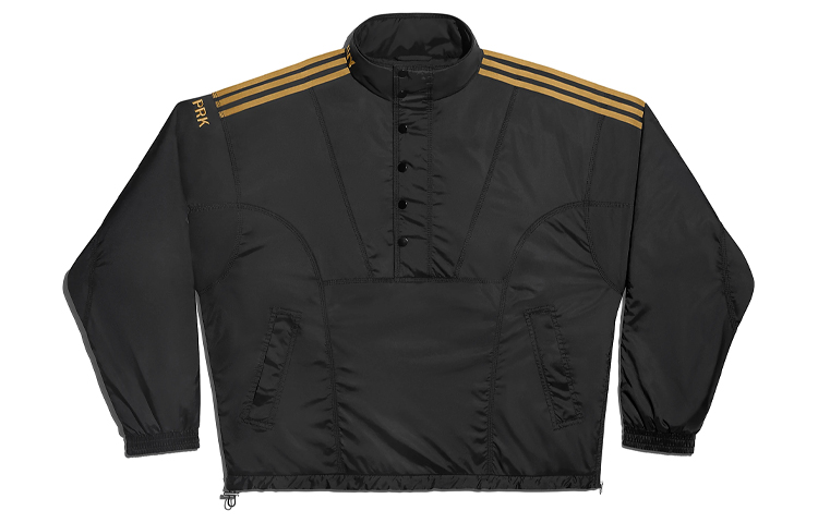 adidas IVY PARK Black Three Stripes Retro Track Jacket Unisex GR1435