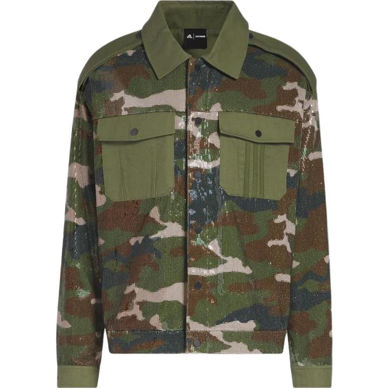 adidas IVY PARK Camo Sequin Workwear Jacket Unisex HR2534