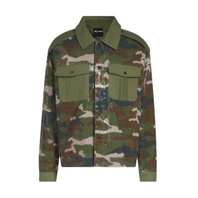 adidas IVY PARK Camo Sequin Workwear Jacket Unisex HR2534
