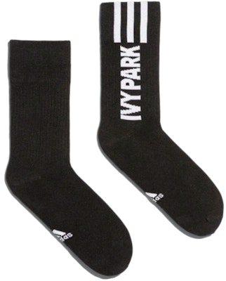 adidas Ivy Park Logo Socks (3 Pair) White/Black/Black Order adidas Ivy Park Logo Socks (3 Pair) White/Black/Black