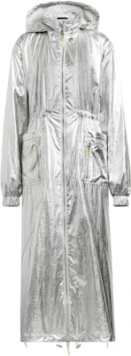 adidas Ivy Park Met Anorak Silver Unisex Full-Zip Drawstring Jacket HY8613 Buy adidas Ivy Park Met Anorak Silver Unisex Full-Zip Drawstring Jacket HY8613