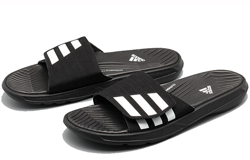 Order アディダス イザモ CF 黒白 スリッパ (黒白) S77989