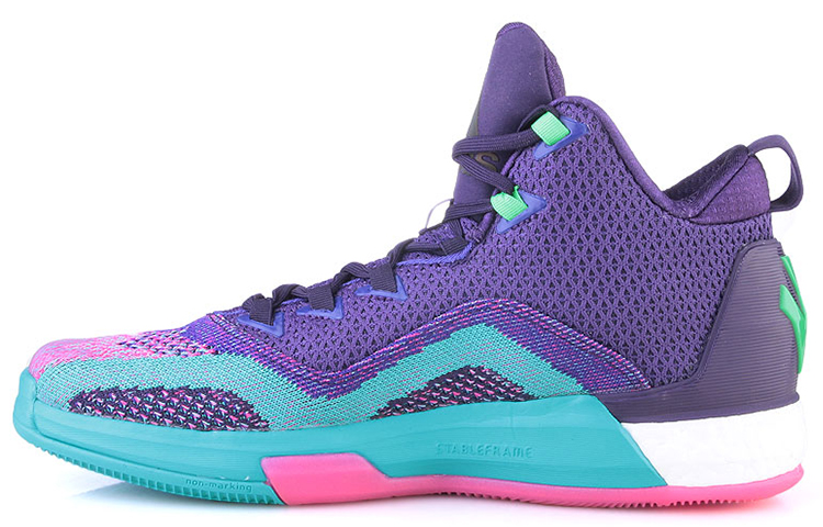 adidas J Wall 2 Boost Primeknit 'Purple' D70028