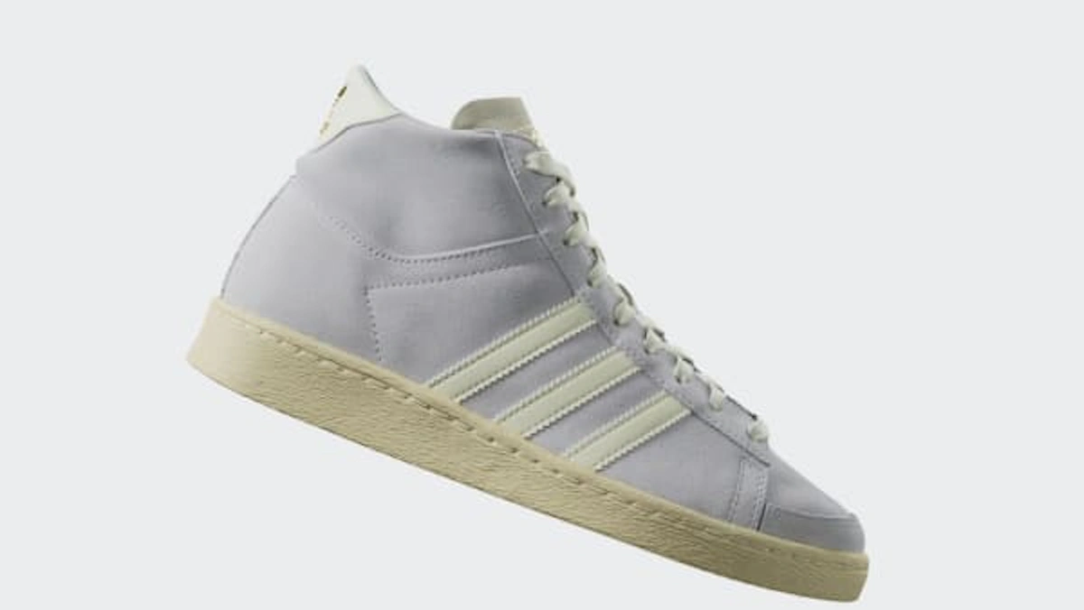 (Women) Adidas Jabbar Hi Basketball Shoes Halo Blue/Supplier Colour/Warm Vanilla