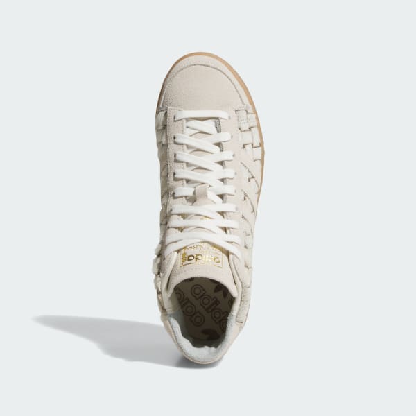 Lookbook Adidas Jabbar Hi Zapatillas Altas Blanco Crema/Marrón Sombra JS0799