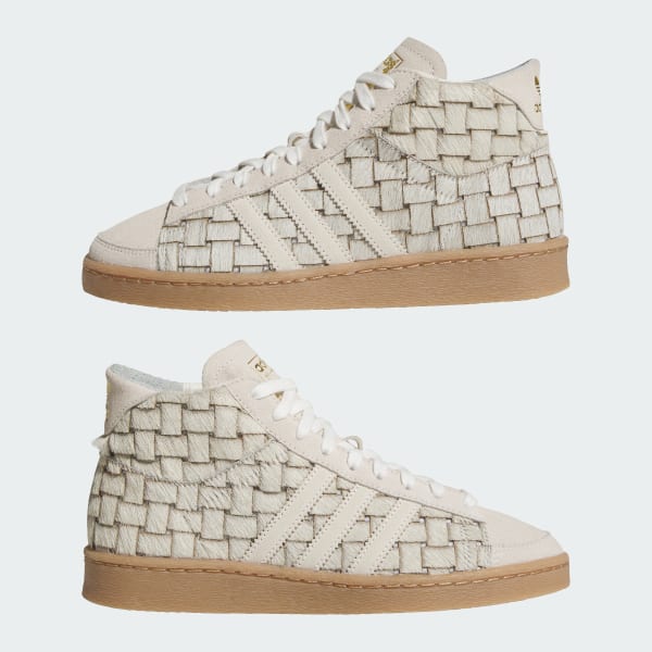 Cheap Adidas Jabbar Hi Zapatillas Altas Blanco Crema/Marrón Sombra JS0799