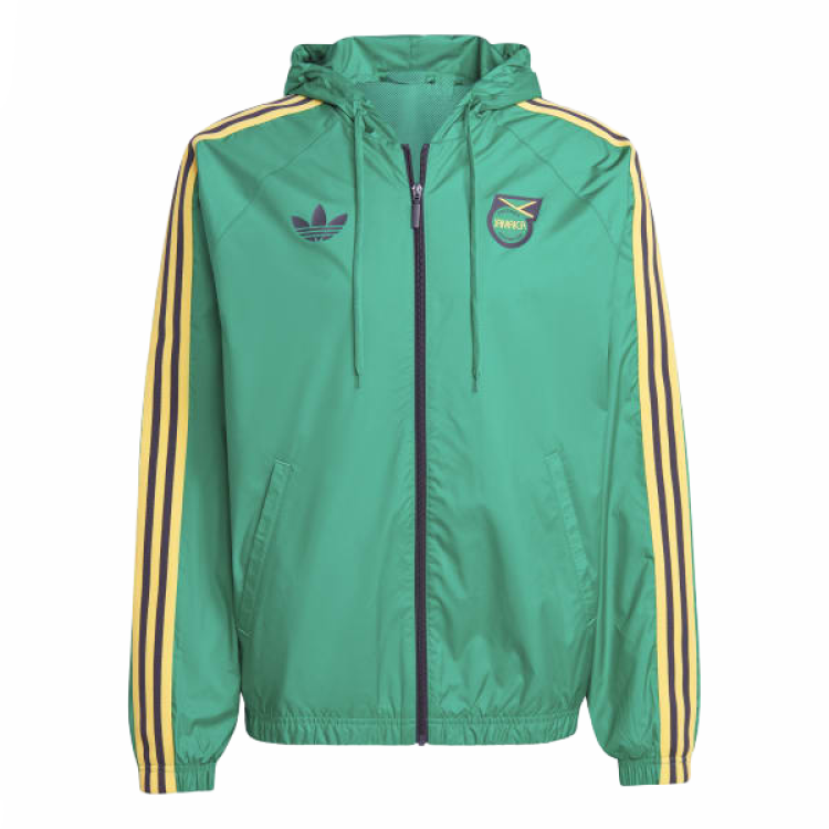 adidas Jamaica Adicolor Track Jacket Collegiate Green IT7805