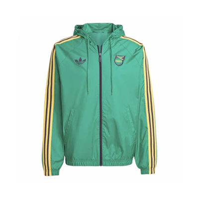 adidas Jamaica Adicolor Track Jacket Collegiate Green IT7805