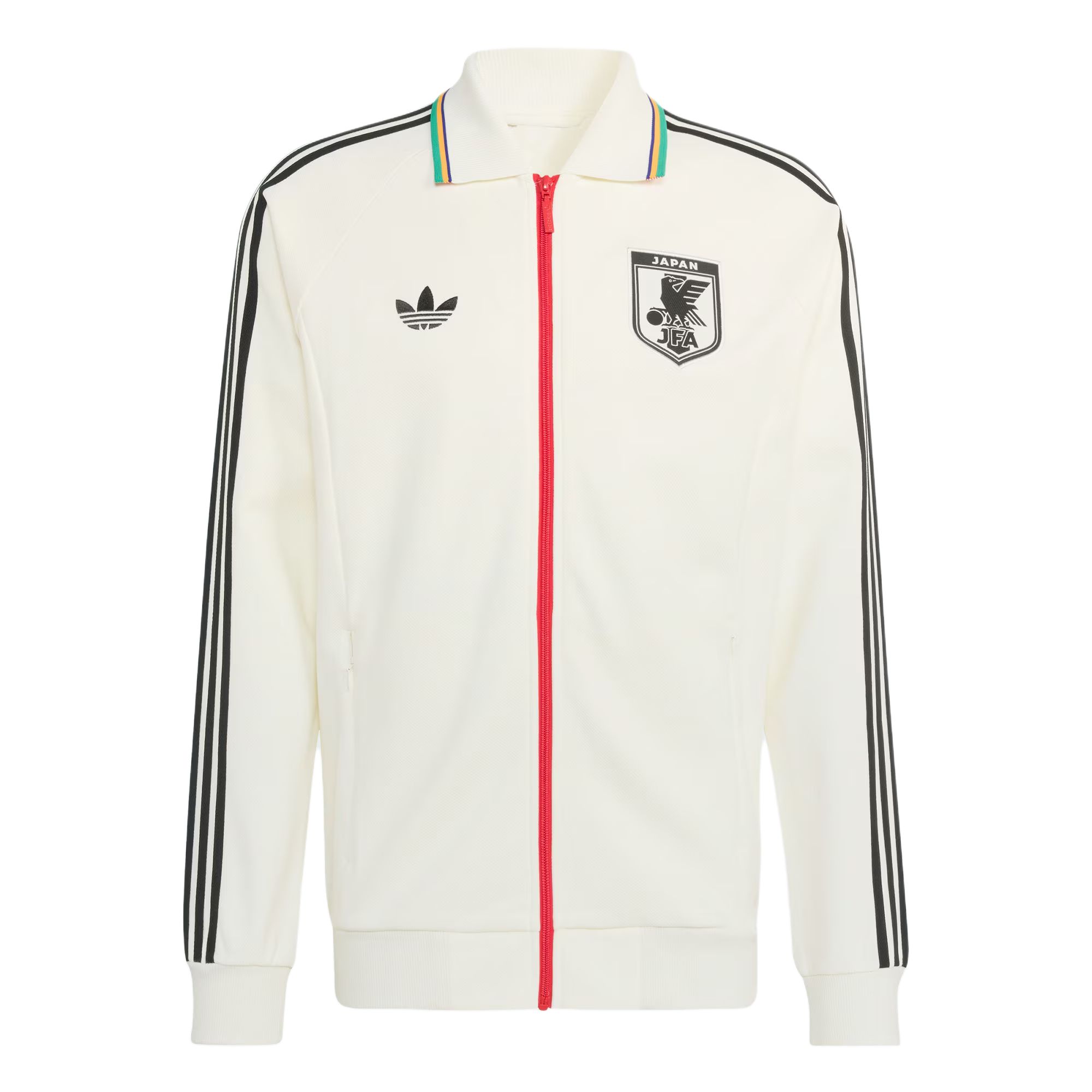 adidas Japan Away Soccer Knit Zip-Up Striped Jacket KA1514