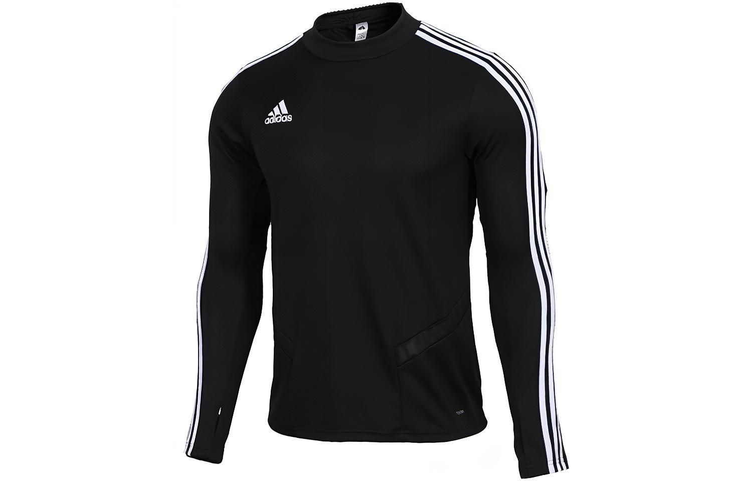 adidas Japan Edition Black Crewneck Sweatshirt with Side Stripes DJ2592-JAPAN