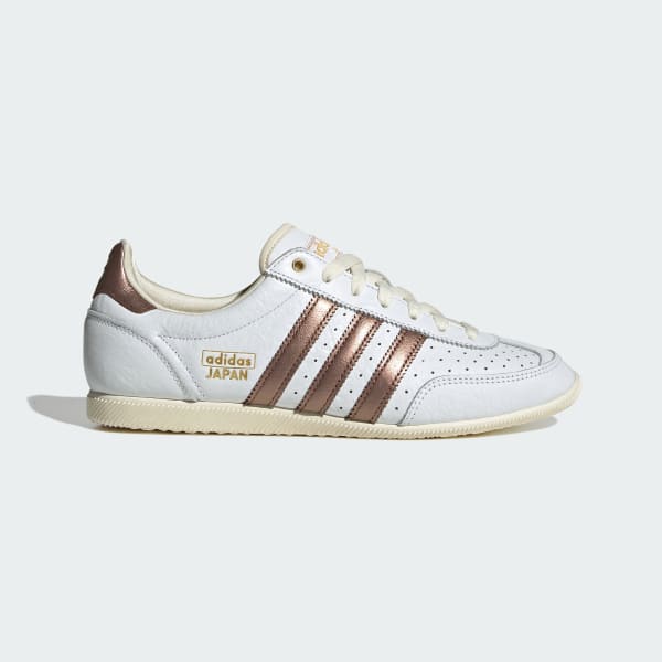 (Women) Adidas Japan Exclusive Sneakers Cloud White/Preloved Brown/Cream White JQ9025