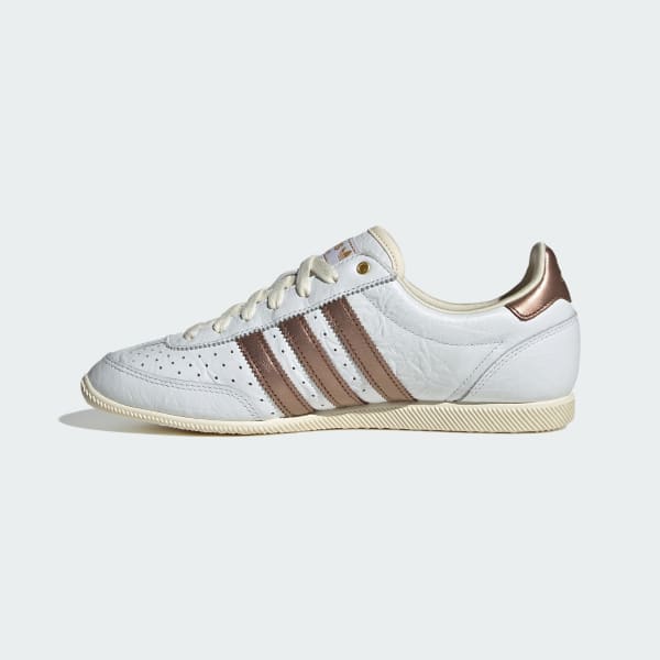 Details for (W) Adidas Jepang Eksklusif Sneakers Putih/Akik Coklat/Putih Krim JQ9025