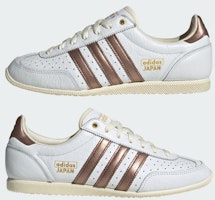 (W) Adidas Jepang Eksklusif Sneakers Putih/Akik Coklat/Putih Krim JQ9025 Sizing (W) Adidas Jepang Eksklusif Sneakers Putih/Akik Coklat/Putih Krim JQ9025