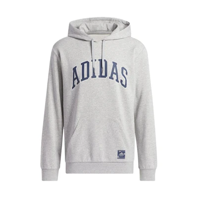 adidas Japan Men’s Light Gray Hoodie Pullover with Logo Design IN4210-JAPAN