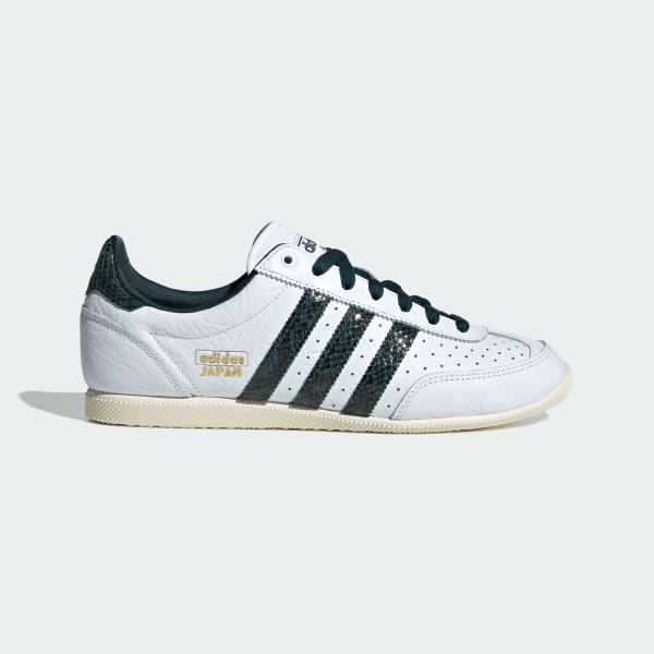 (Women) Adidas Japan Sneaker Collection Cloud White/Collegiate Green/Aurora Ivy JQ9062
