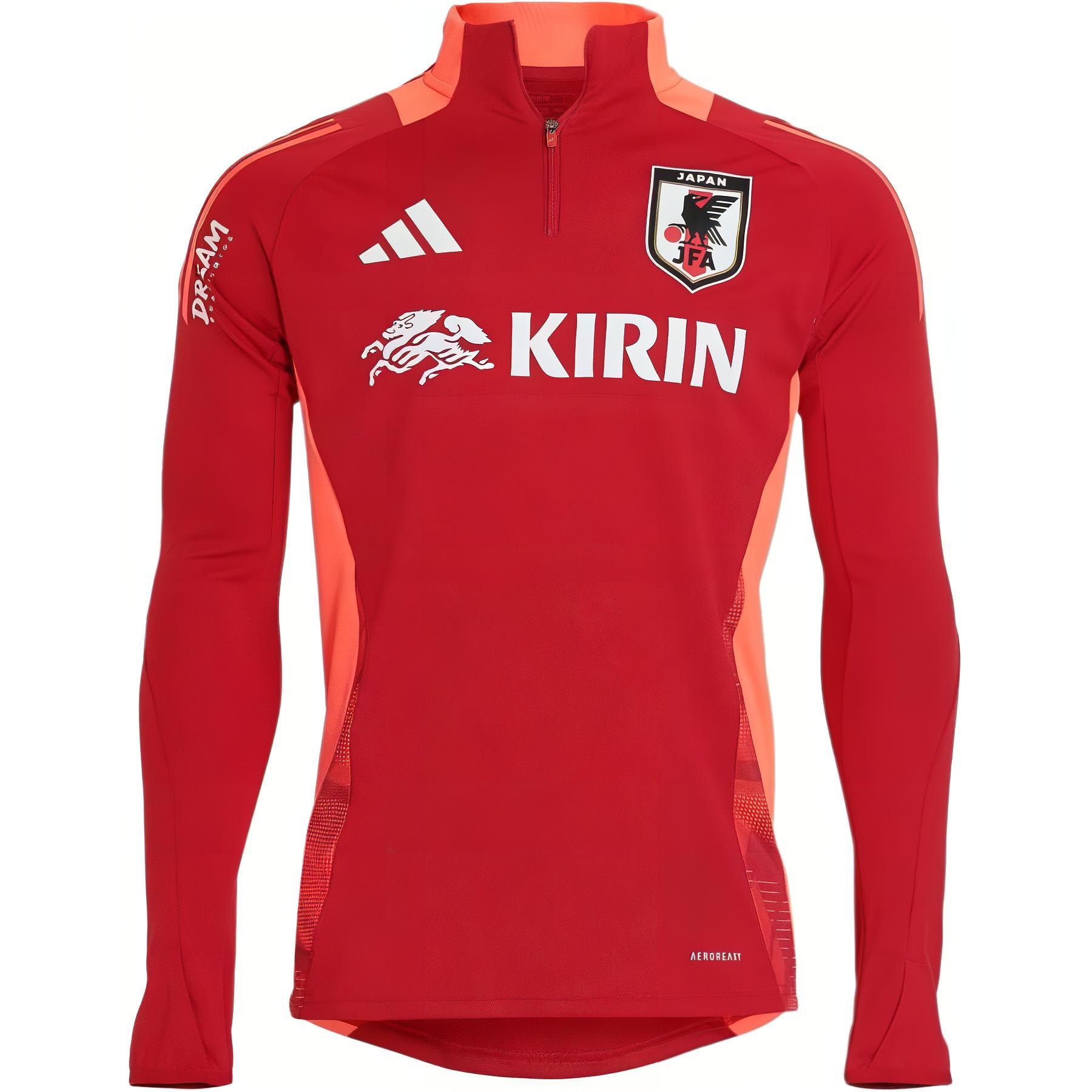 adidas Japan Soccer Team Olympic Jacket Red - Casual & Training Wear IU9388