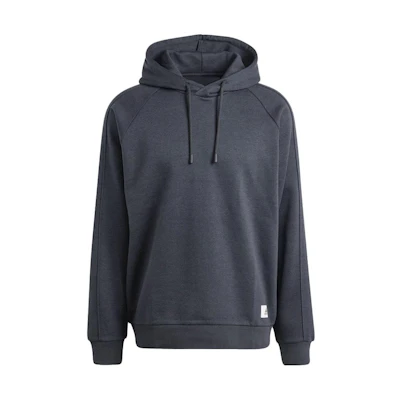 adidas Japan Solid Color Pullover Hoodie Black/Grey Long Sleeve IS7487-JAPAN