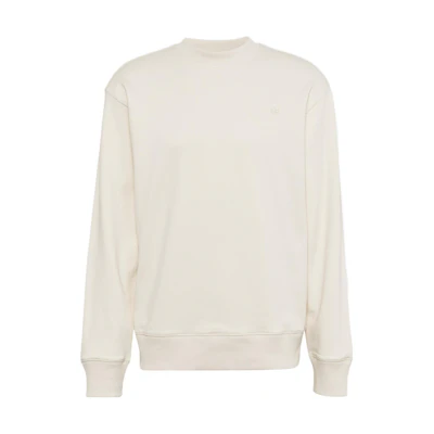 adidas Japan Unisex Loose Fit Crewneck Long Sleeve Sweatshirt White HK2939-JAPAN