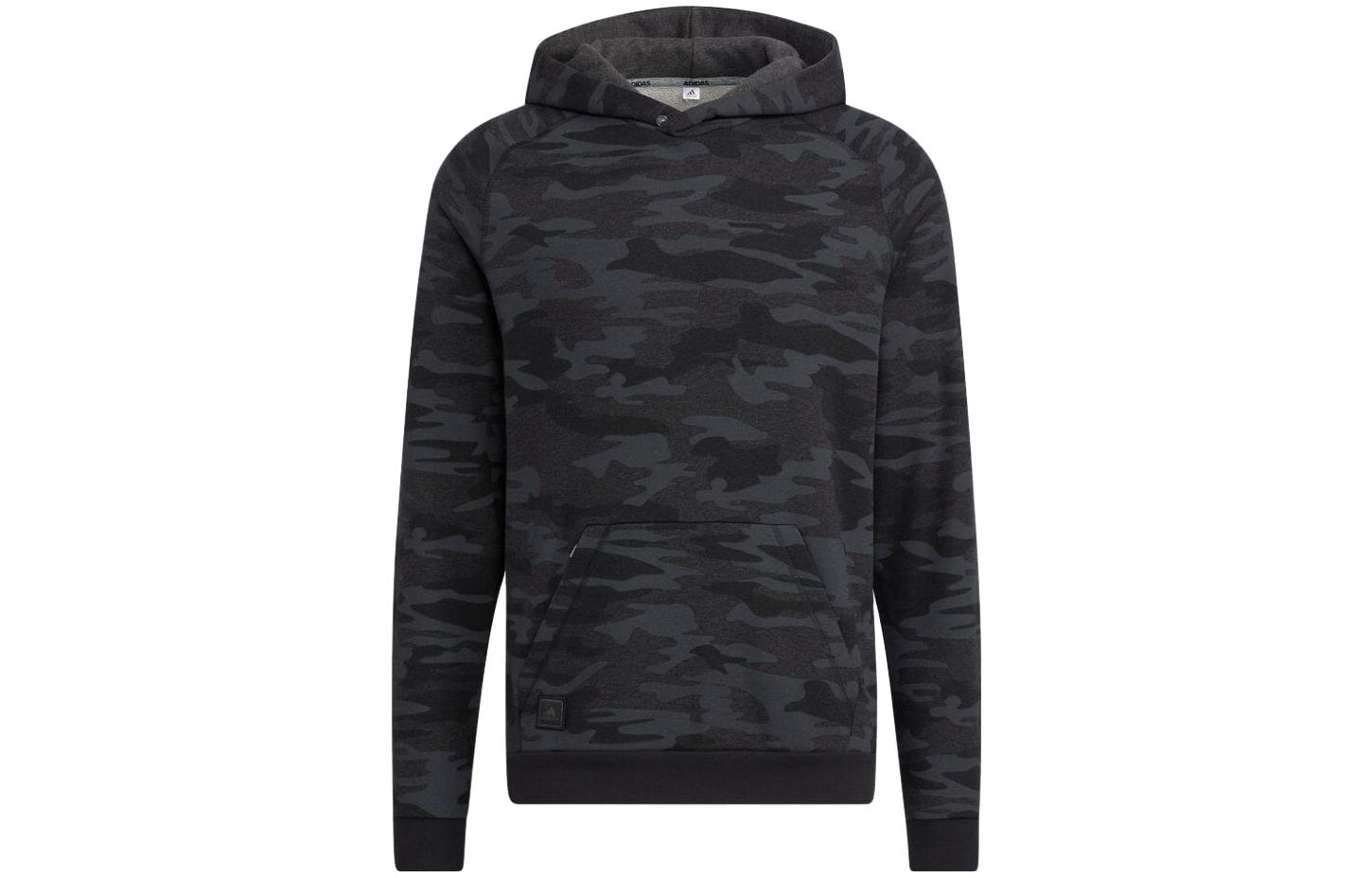 adidas Japanese Camouflage Kangaroo Pocket Hoodie Black HG3235-JAPAN