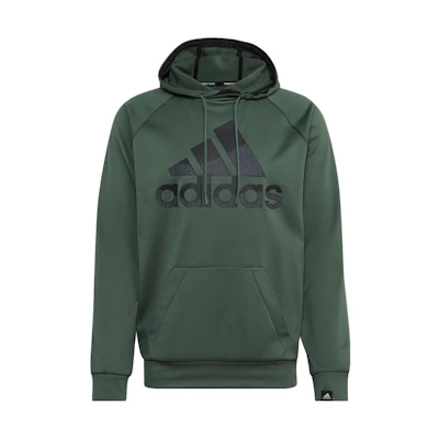 adidas Japanese Green Hoodie with Logo Print Pullover Design HK9830-JAPAN