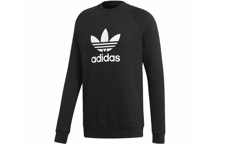 adidas Japanese Letter Logo Crewneck Sweatshirt Black Edition CW1235-JAPAN