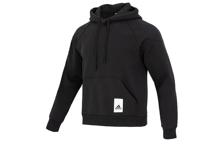 adidas Japanese Logo Hoodie Black Casual Pullover IA9342-JAPAN