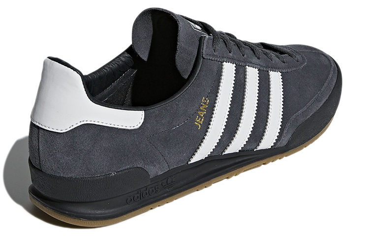 Shop adidas originals Jeans 舒適耐磨防滑運動休閒鞋 黑灰色