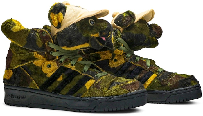 adidas Jeremy Scott 'Camo Bear' Sepatu Sneaker Q20917 Cheap adidas Jeremy Scott 'Camo Bear' Sepatu Sneaker Q20917
