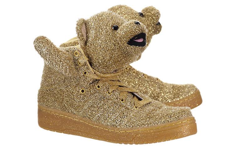 Order Adidas Jeremy Scott 熊娃鞋 '金蔥' G96188