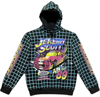 adidas Jeremy Scott Rally Sweatshirt Hitam Motif Kotak dengan Logo HG6511 Buy adidas Jeremy Scott Rally Sweatshirt Hitam Motif Kotak dengan Logo HG6511