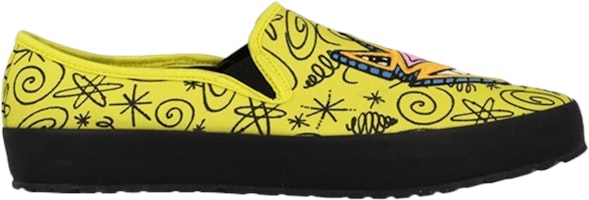 adidas Jeremy Scott Slip-On 'Yellow Black' M18997 adidas Jeremy Scott Slip-On 'Yellow Black' M18997