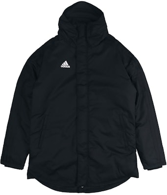 adidas Jkt18 Std Parka Black Winter Zip-Up Puffer Jacket BQ6594 Buy adidas Jkt18 Std Parka Black Winter Zip-Up Puffer Jacket BQ6594