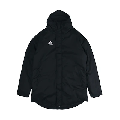 adidas Jkt18 Std Parka Black Winter Zip-Up Puffer Jacket BQ6594