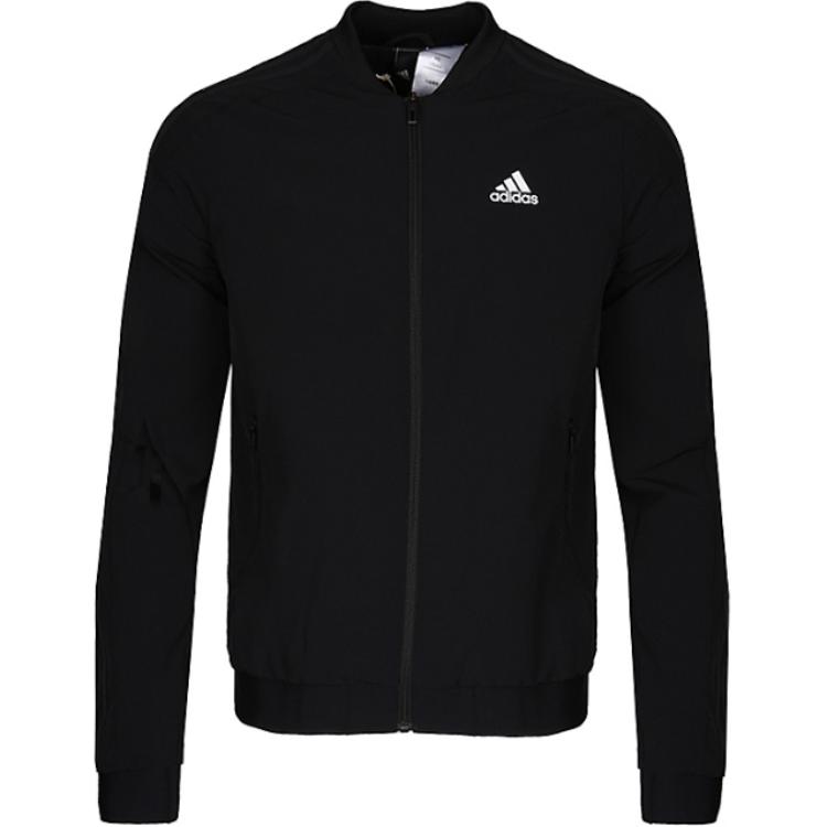 adidas JKT WV BOMB Black Woven Jacket - Casual Stylish Series CZ5916