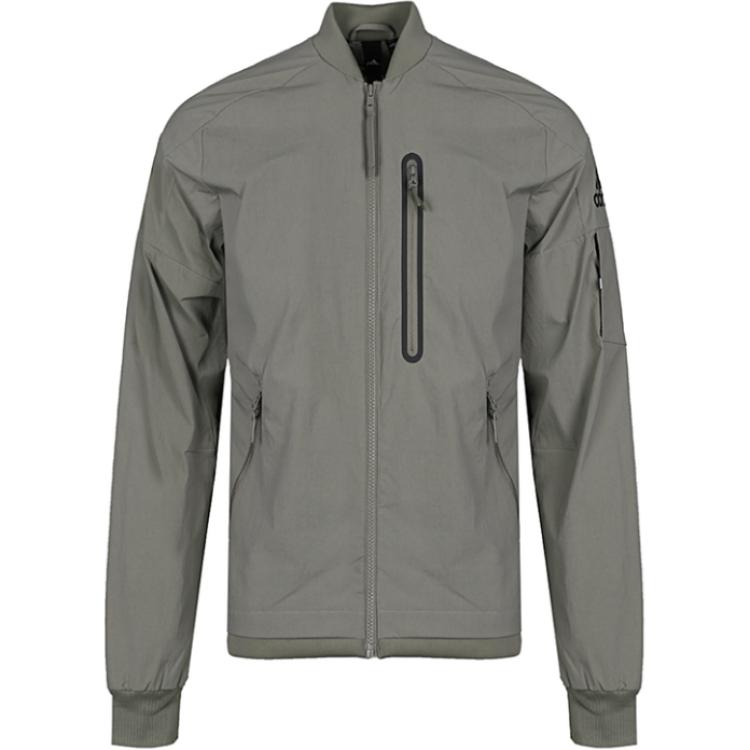 adidas JKT WV Woven Zipper Jacket Brown DV3309