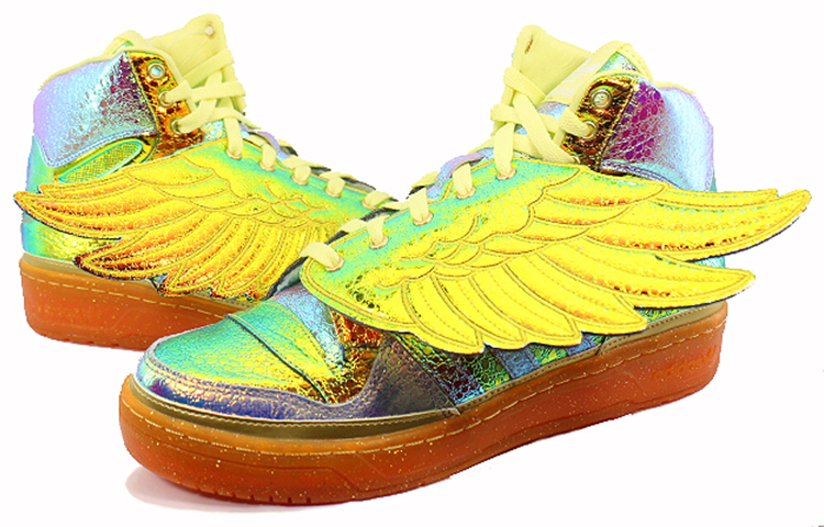 Lookbook adidas JS Foil Wing 'Jeremy Scott' Sepatu Unik Terbaru D65203