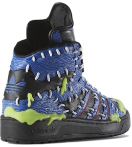 アディダス JS マッドロゴ シューズ (ブルー) M18992 Shop アディダス JS マッドロゴ シューズ (ブルー) M18992