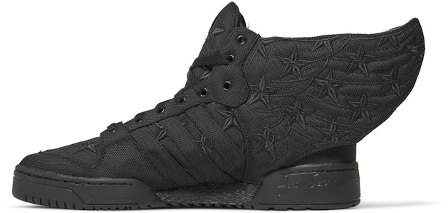 Asap Rocky x adidas Originals by Jeremy Scott JS Wings 2.0 黑色 Lookbook Asap Rocky x adidas Originals by Jeremy Scott JS Wings 2.0 黑色