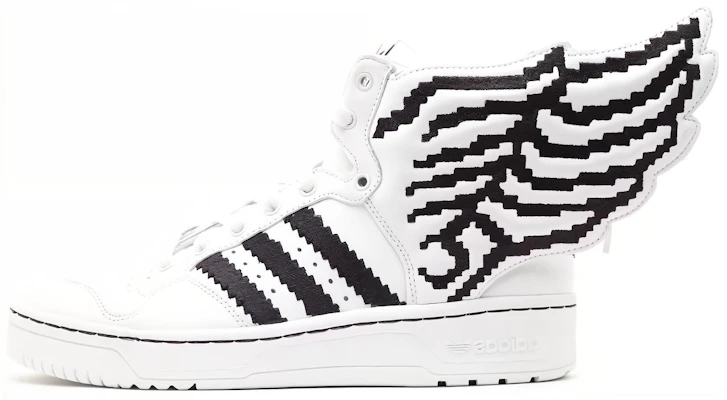 adidas originals JS Wings 2.0 舒適百搭 防滑耐磨 高筒 板鞋 男款 白色 Buy adidas originals JS Wings 2.0 舒適百搭 防滑耐磨 高筒 板鞋 男款 白色