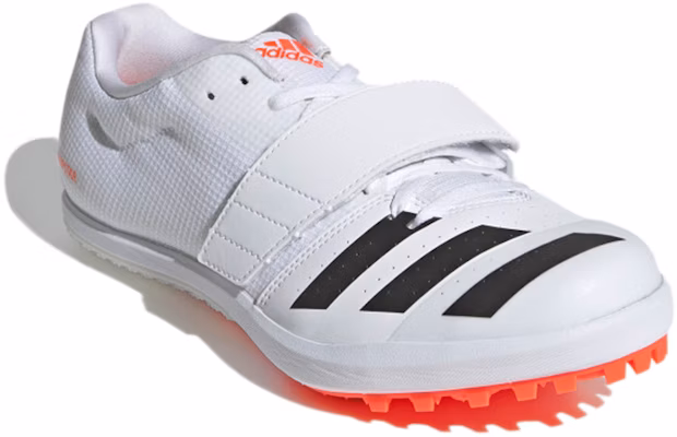 adidas Jumpstar Spikes 專業 耐磨緩震 低筒 跑步鞋 男款 白黑 Lookbook adidas Jumpstar Spikes 專業 耐磨緩震 低筒 跑步鞋 男款 白黑