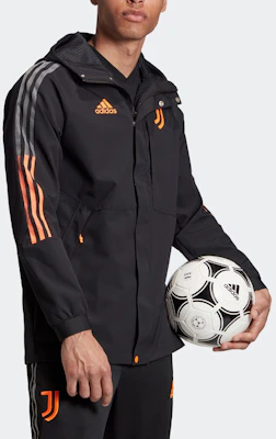 adidas JUVE Travel Jacket Juventus Football Hoodie Black FR4202 Sizing adidas JUVE Travel Jacket Juventus Football Hoodie Black FR4202