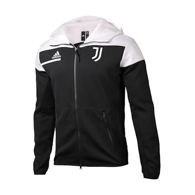 adidas Juventus 20/21 Season Black Football Jacket GN5452