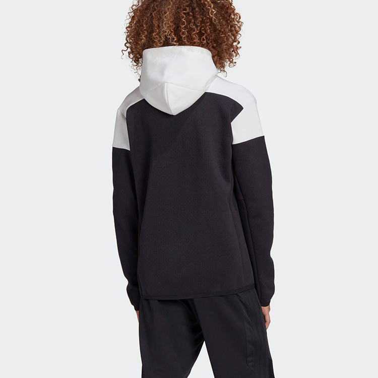 adidas Juventus 20/21 Season Black Football Jacket GN5452 圖 6