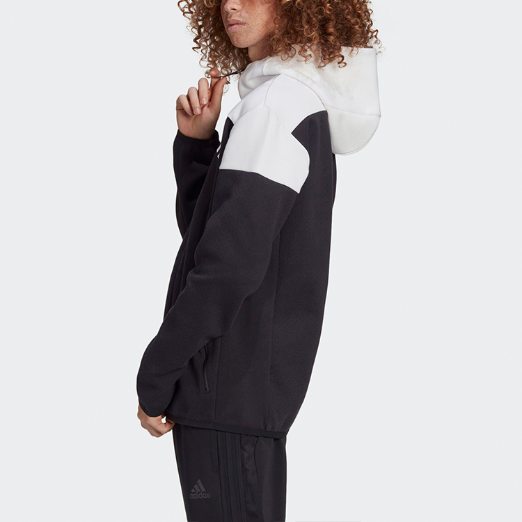 adidas Juventus 20/21 Season Black Football Jacket GN5452 圖 7